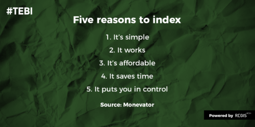 reasons for index investing