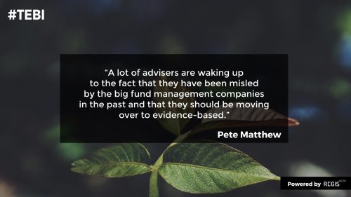 Pete Matthew quote on advisers needing to wake up