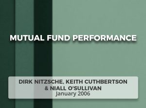 Mutual Fund Performance