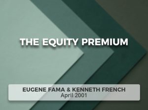 The Equity Premium