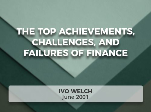The Top Achievements, Challenges, and Failures of Finance