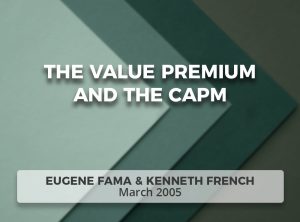 The Value Premium and the CAPM