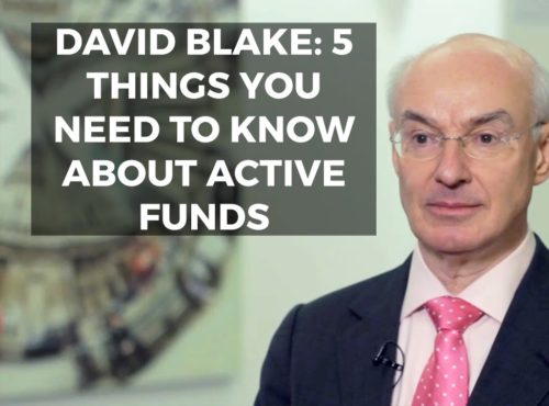 David Blake: 5 things you need to know about active funds