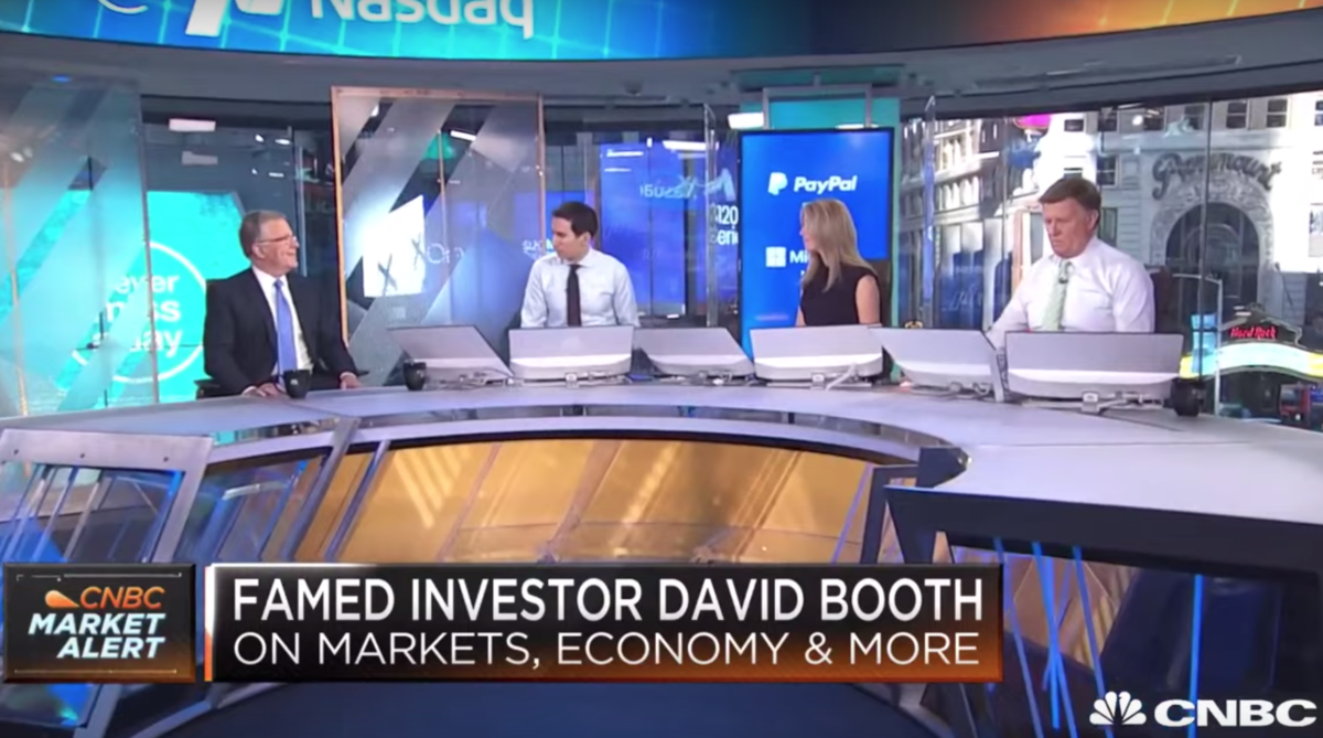 David Booth on AK47s and the inverted yield curve