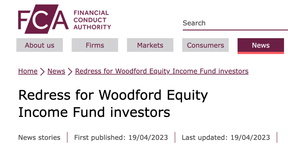 Link carries the can as FCA tries to draw a line under Woodford