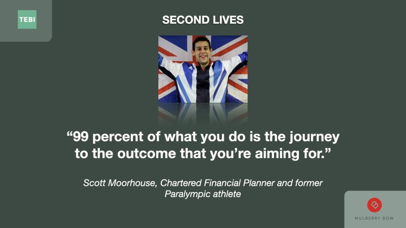 Scott Moorhouse, Chartered Financial Planner and former Paralympian