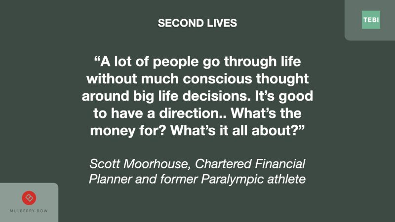 Scott Moorhouse, Chartered Financial Planner and former Paralympian